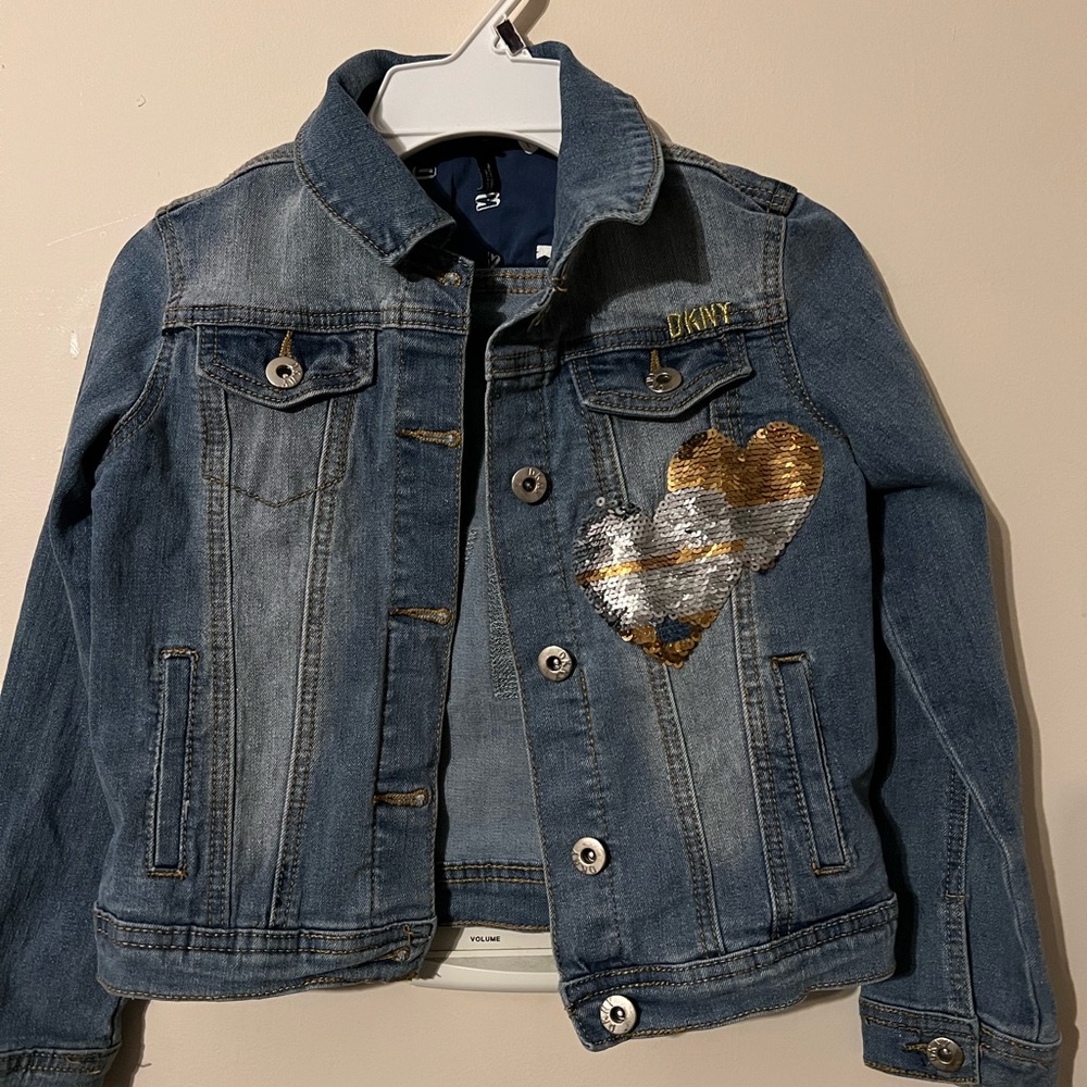 Girls Denim DKNY Jacket